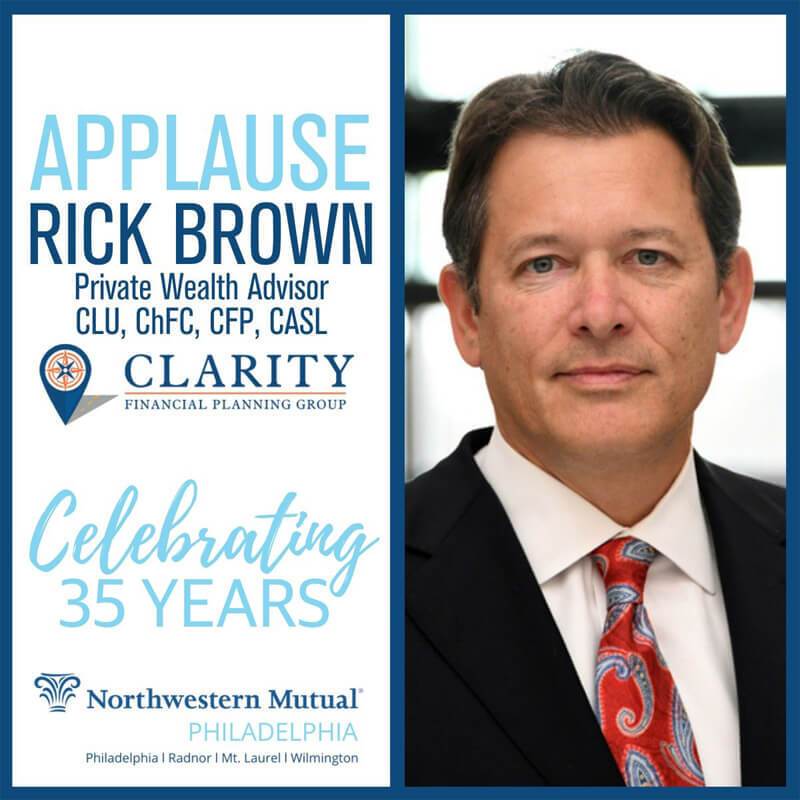 Applause Rick Brown Celebrating 35 Years